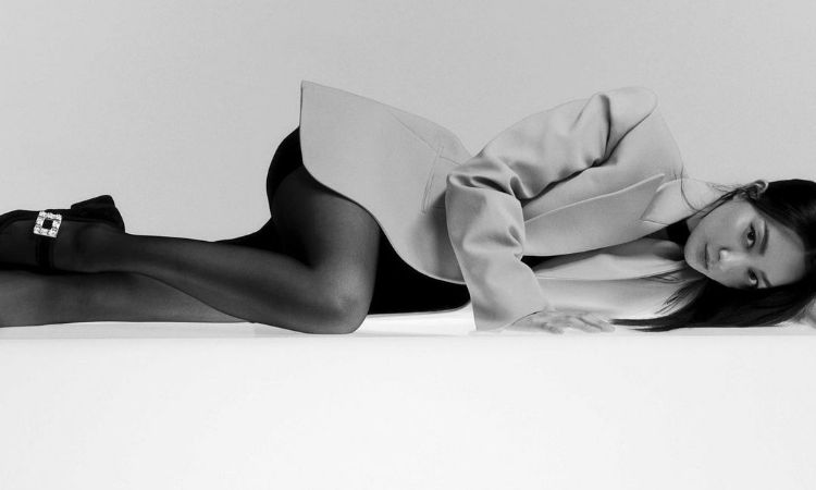 Shin Min-ah in an promo for Roger Vivier.